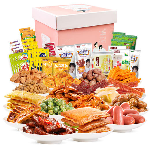 鹽津鋪子零食大禮包 1400克甜蜜禮盒，美味烘焙常相伴